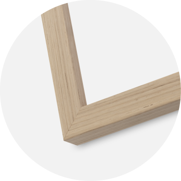 Blocky Eg 85x115 cm - Passepartout Hvid 70x100 cm