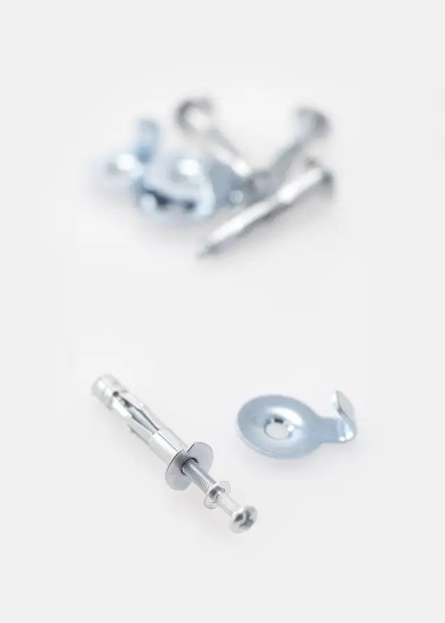 Skrue og plug til gipsvægge 4 mm - 4 pack