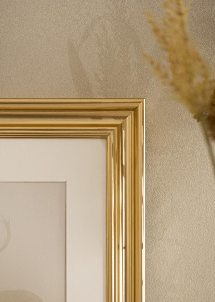 Ramme Charleston Guld 60x80 cm