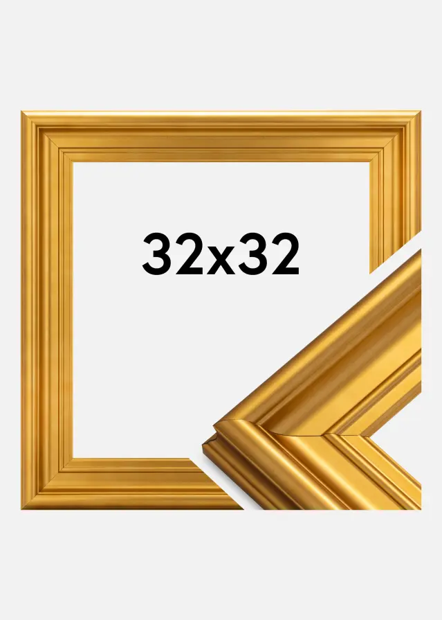 Ramme Mora Premium Guld 32x32 cm