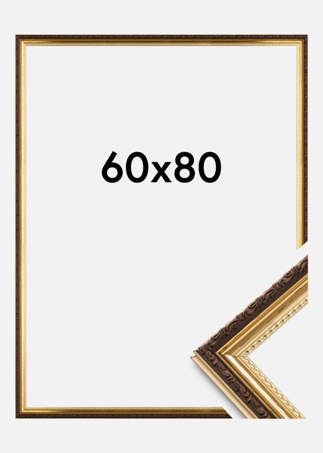 Ramme Abisko Akrylglas Guld 60x80 cm