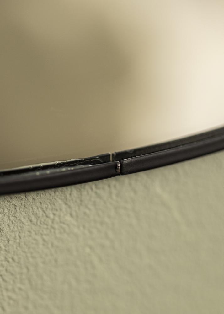 KAILA Round Mirror - Thin Black 40 cm Ø