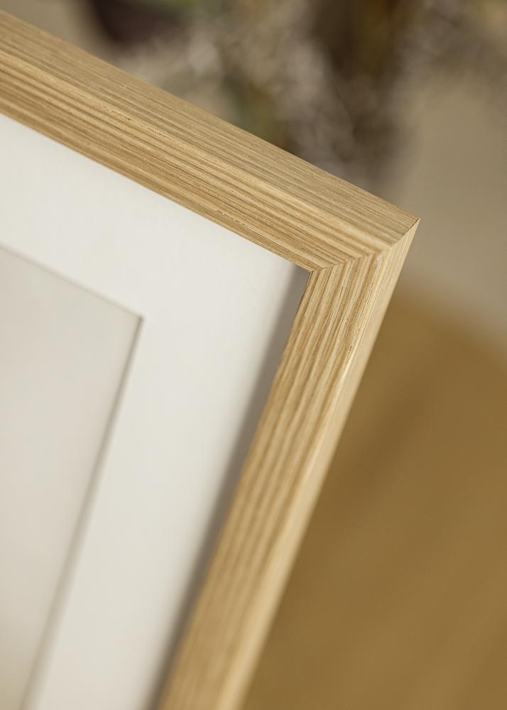 Blocky Eg 85x115 cm - Passepartout Hvid 70x100 cm