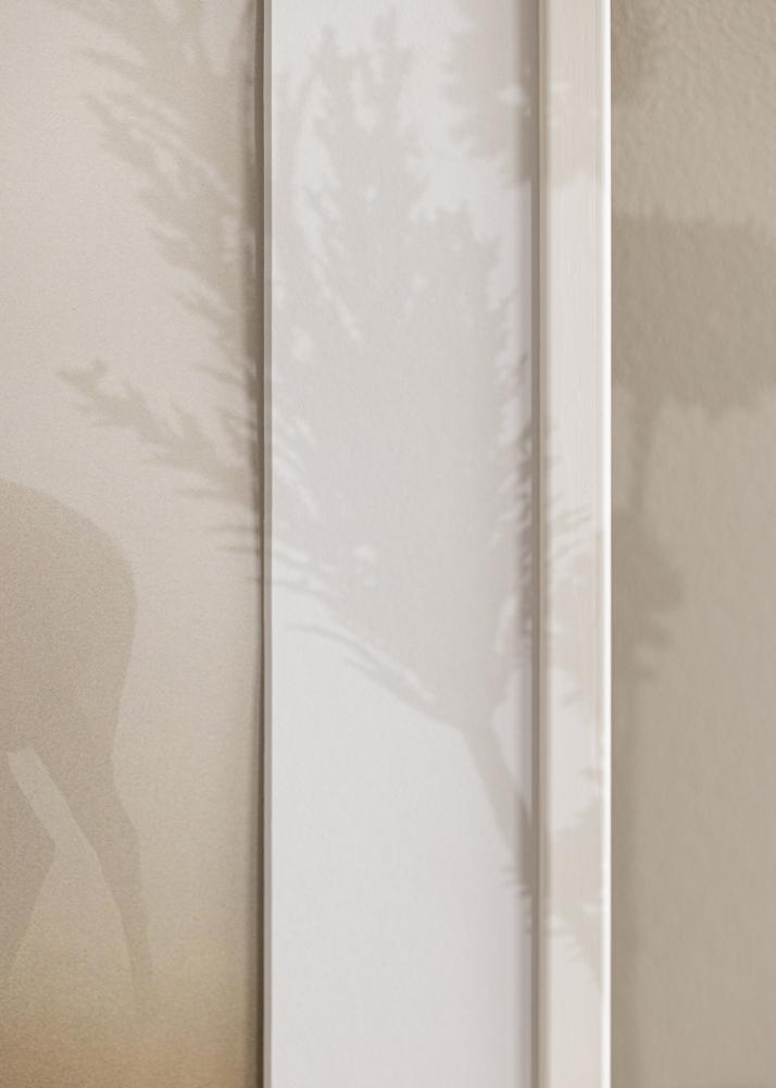 Ramme Galant Hvid 15x20 cm - Passepartout Hvid 4x6 inches