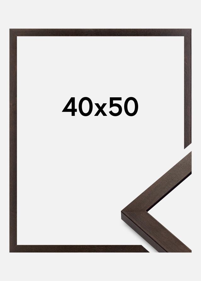 Ramme Selection Akrylglas Valnød 40x50 cm