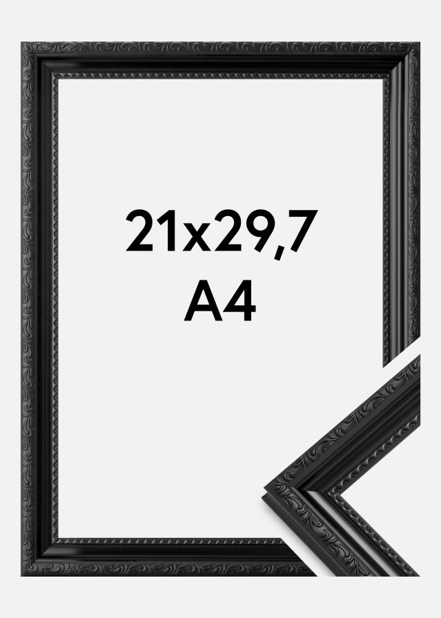 Ramme Abisko Akrylglas Sort 21x29,7 cm (A4)