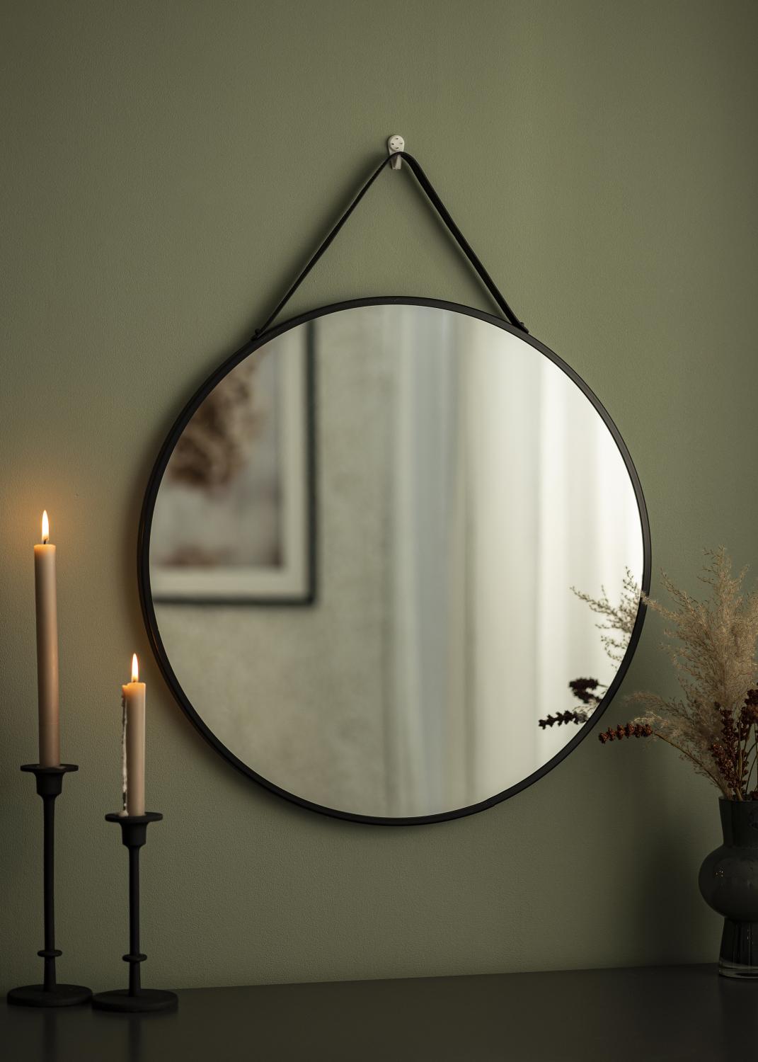 Product Image for Spejl Trapani Sort 60 cm Ø