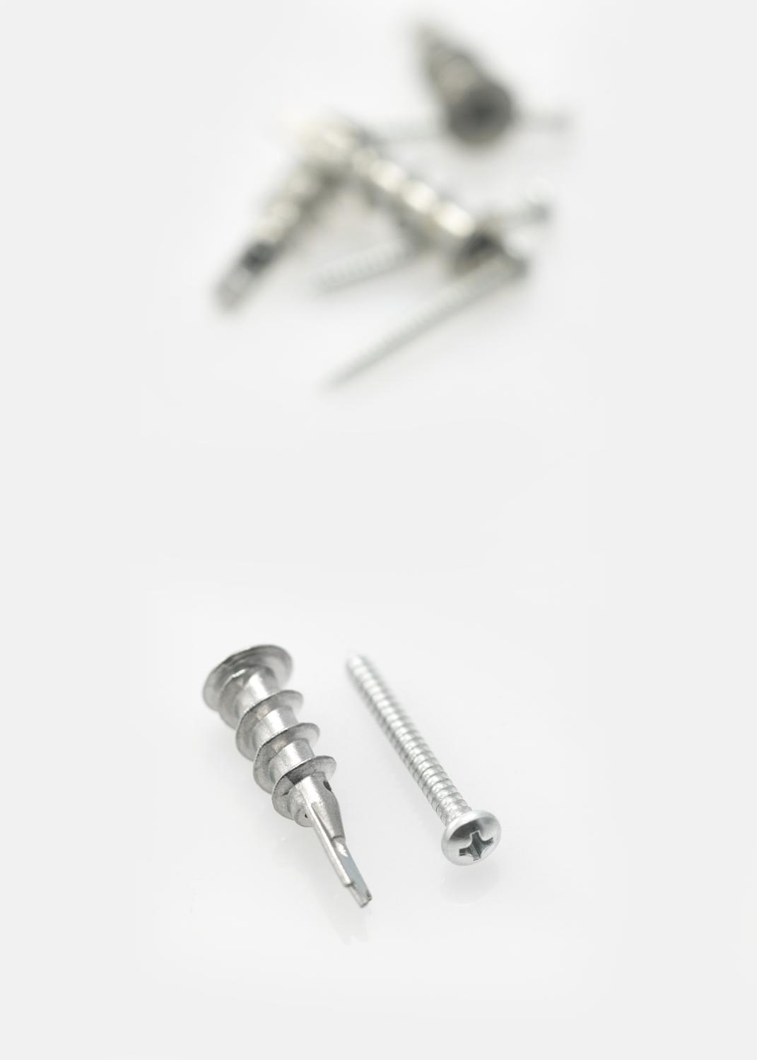 Product Image for BGA Skrue og selvborende plug til gipsvæg - 4-pack (13x26 mm)