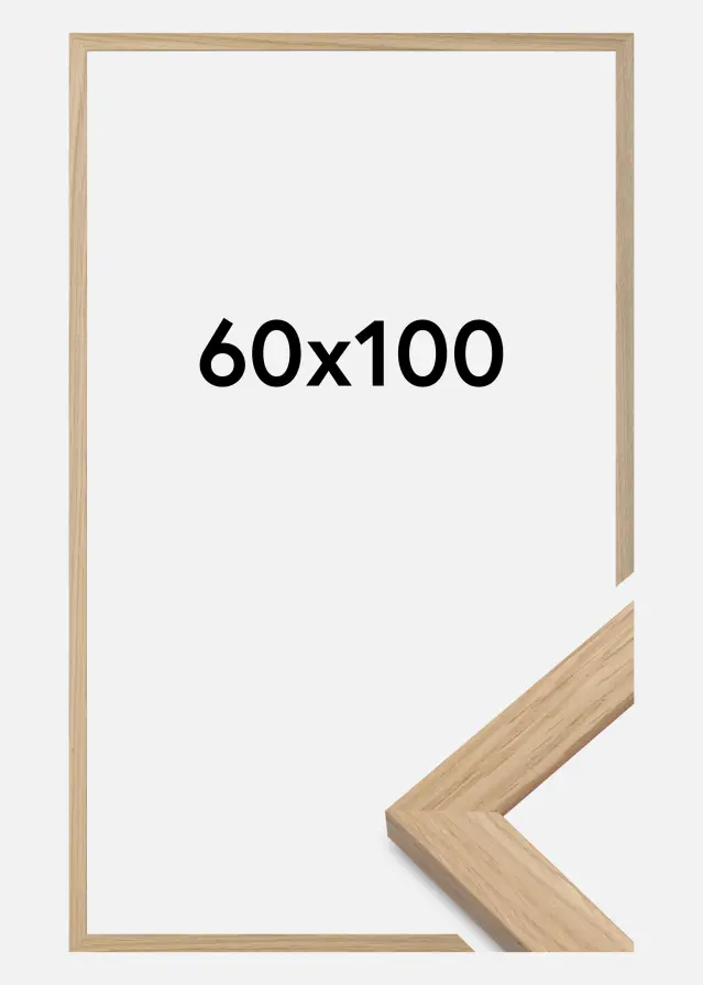 Ramme Oak Wood 60x100