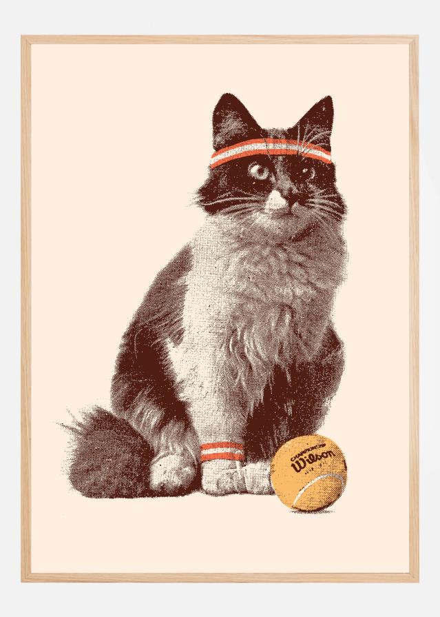 Chat Tennis Plakat