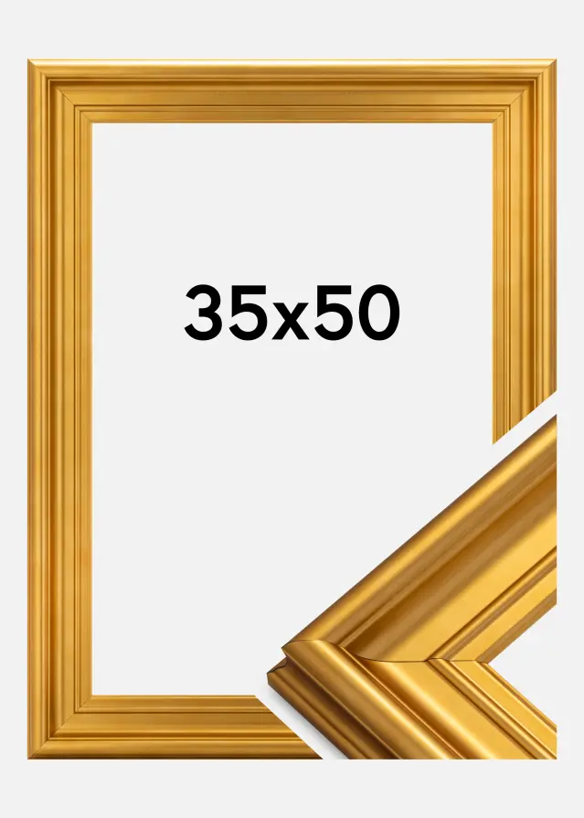 Ramme Mora Premium Guld 35x50 cm
