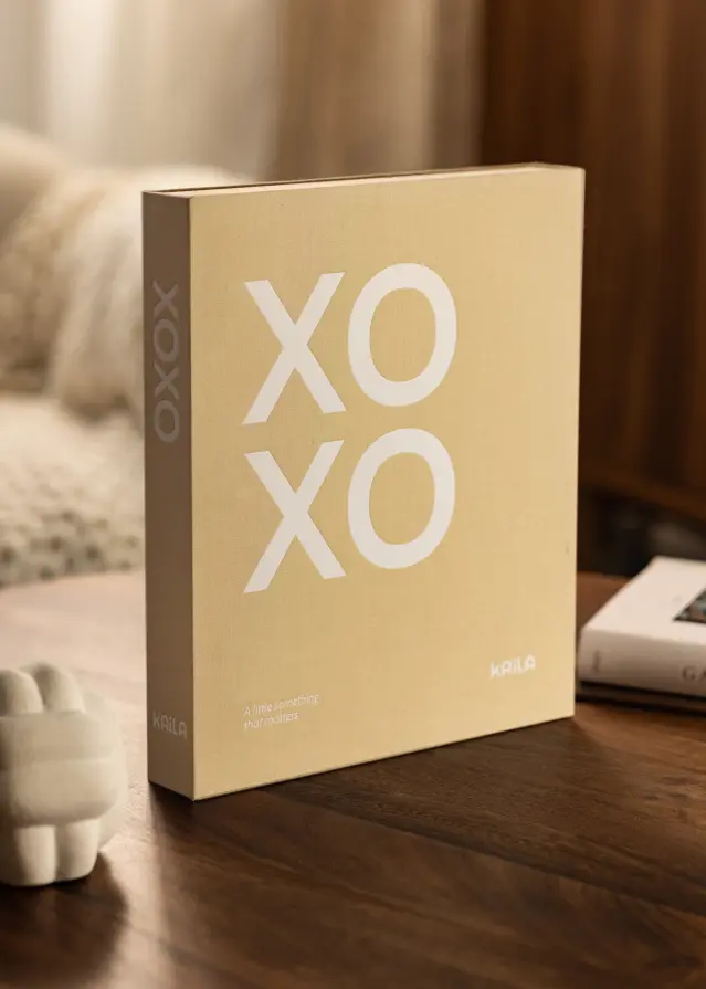 KAILA XOXO Nude - Coffee Table Photo Album (60 Sorte Sider / 30 Blade)