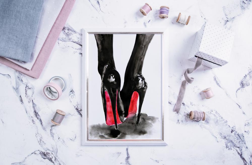 High Heels 30x40 cm