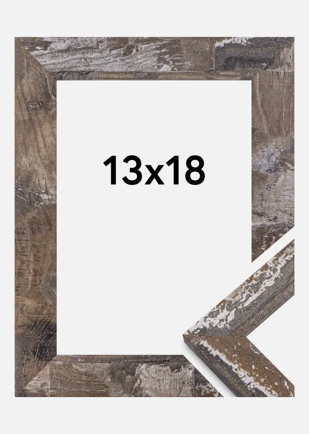 Ramme Superb Træbrun 13x18 cm