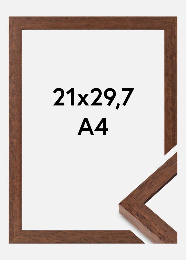 Ramme Hermes Akrylglas Teak 21x29,7 cm (A4)