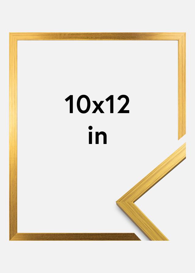 Ramme Edsbyn Akrylglas Guld 10x12 inches (25,4x30,48 cm)