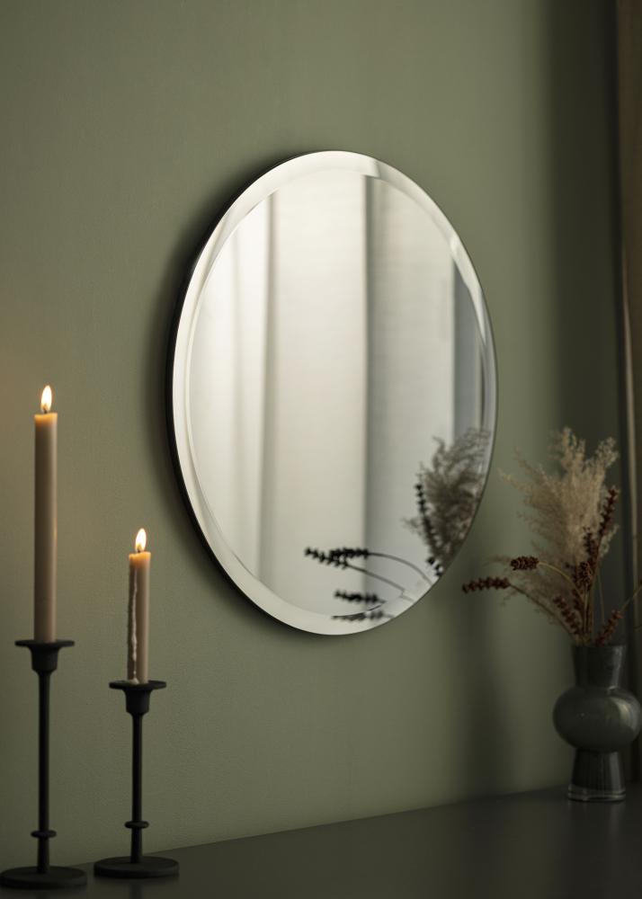 Spejl Prestige Warm Grey 60 cm Ø