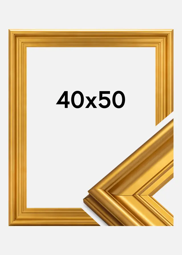 Ramme Mora Premium Guld 40x50 cm