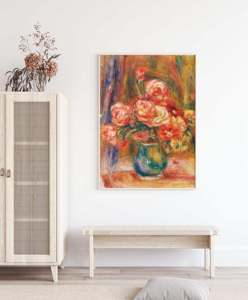 Panited Rose Bouquet Plakat
