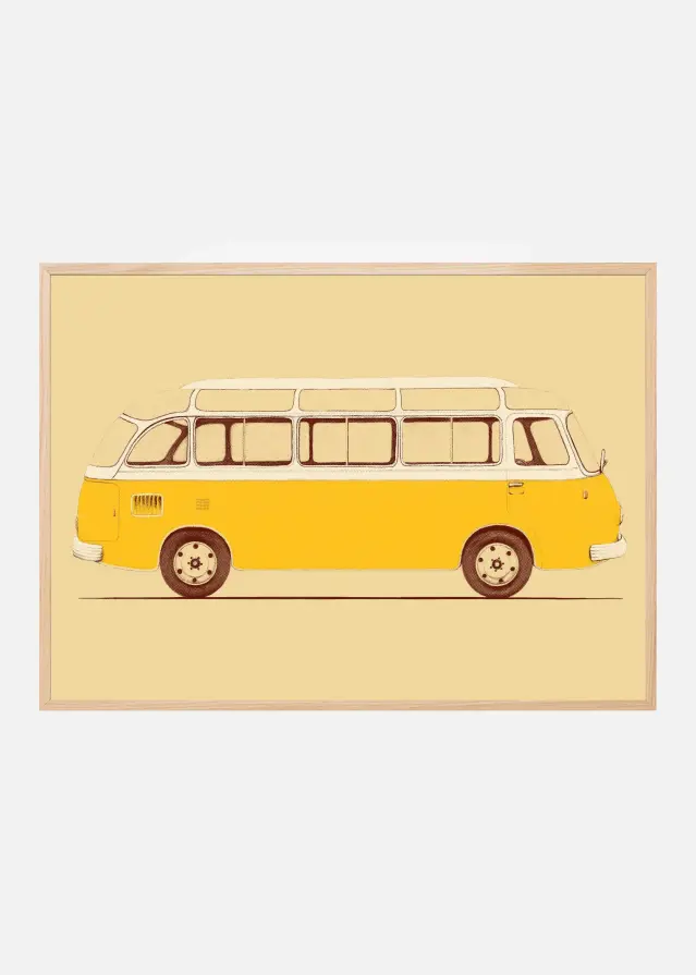 Yellow Van Plakat
