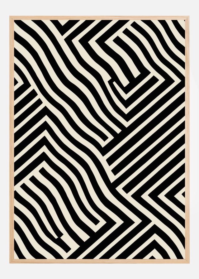 Black And White Plakat