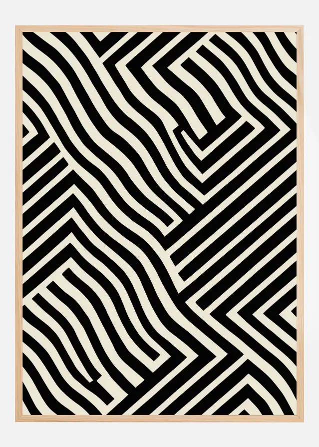 Black And White Plakat