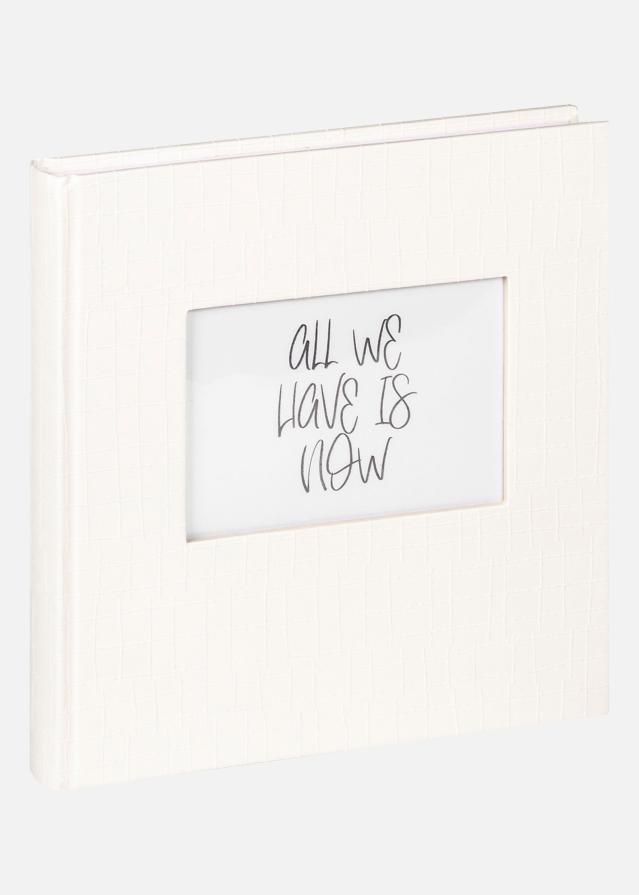 Allround Album Hvid - 22,5x24 cm (40 Hvide sider / 20 ark)