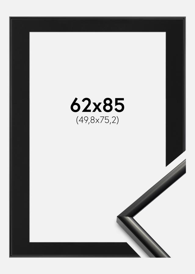 Ramme New Lifestyle Sort 62x85 cm - Passepartout Sort 20x30 inches