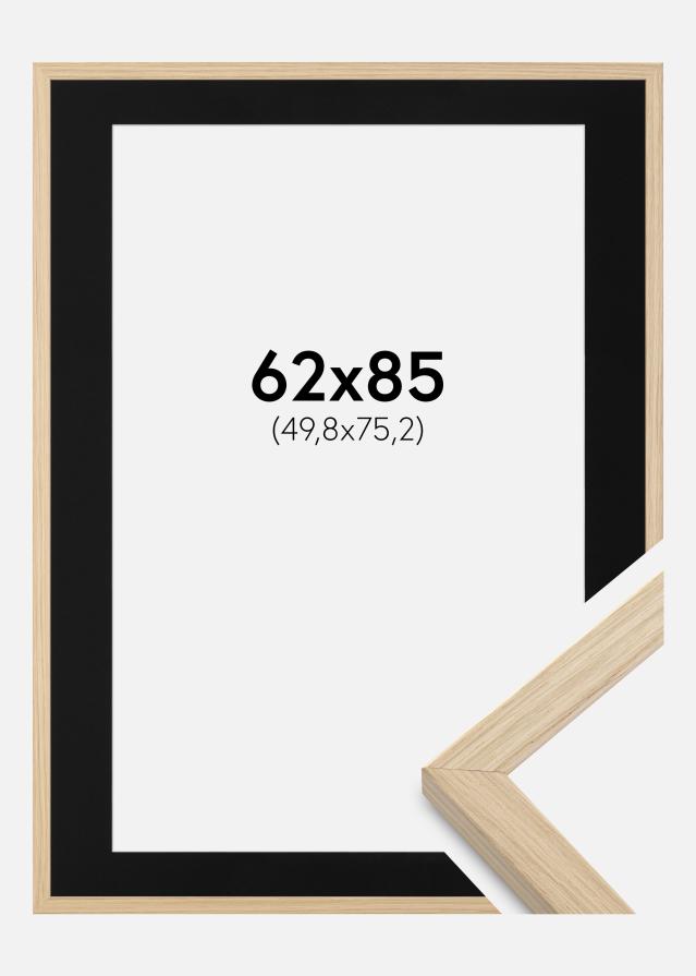 Ramme Grimsåker Eg 62x85 cm - Passepartout Sort 20x30 inches