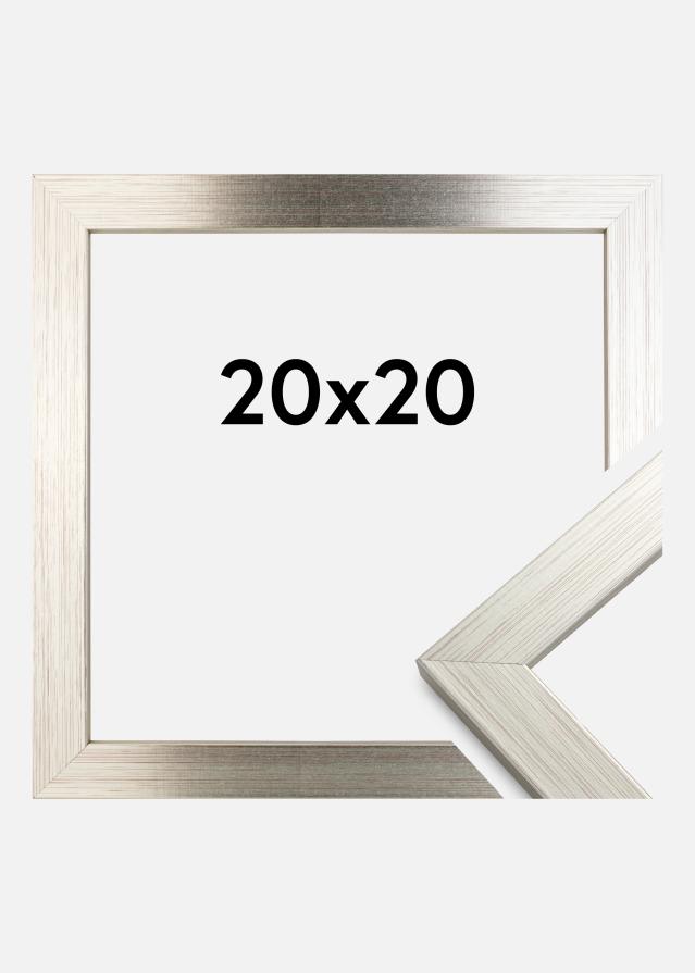 Ramme Silver Wood Akrylglas 20x20 cm