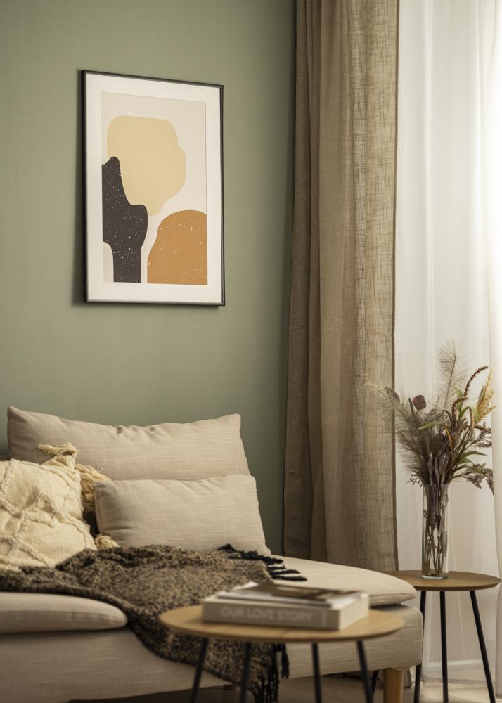 Ramme Scandi Akrylglas Matt Sort 40x70 cm