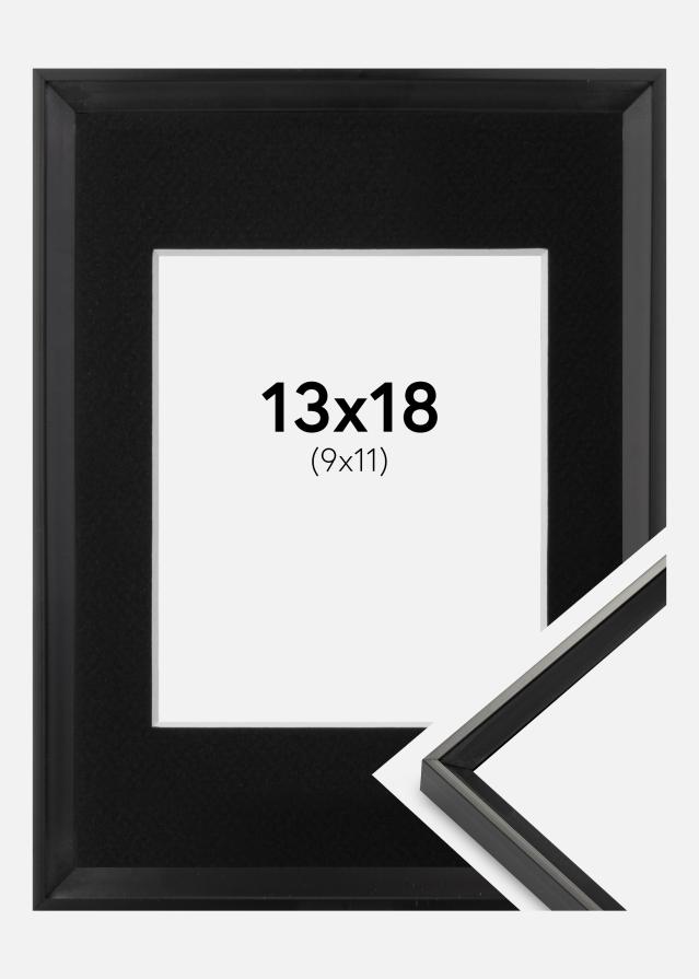 Ramme Desire Sort 13x18 cm - Passepartout Sort 10x12 cm