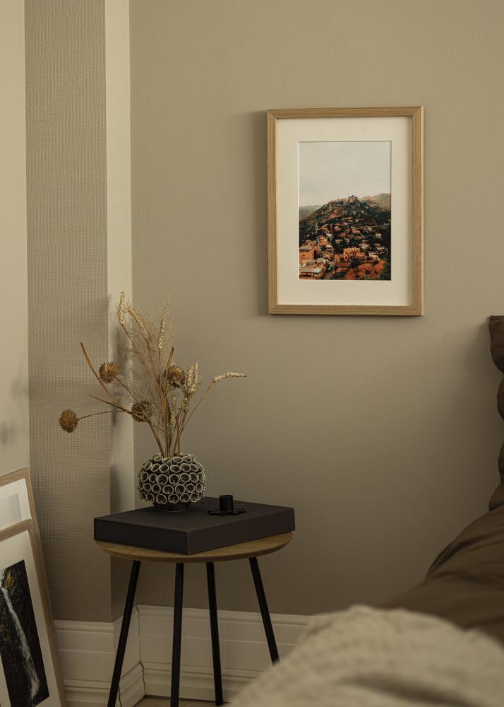 Blocky Eg 85x115 cm - Passepartout Hvid 70x100 cm
