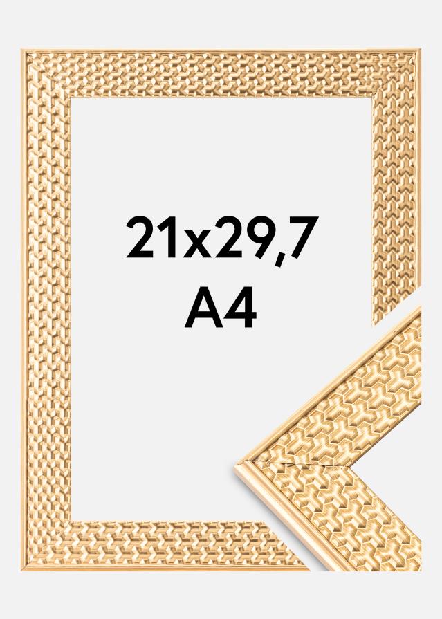 Ramme Grace Akrylglas Guld 21x29,7 cm (A4)