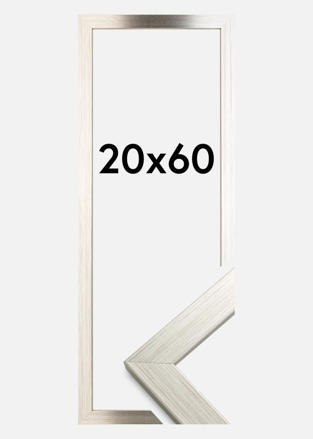 Ramme Silver Wood Akrylglas 20x60 cm