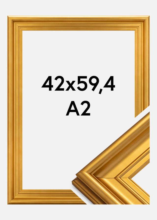 Ramme Mora Premium Guld 42x59,4 cm (A2)