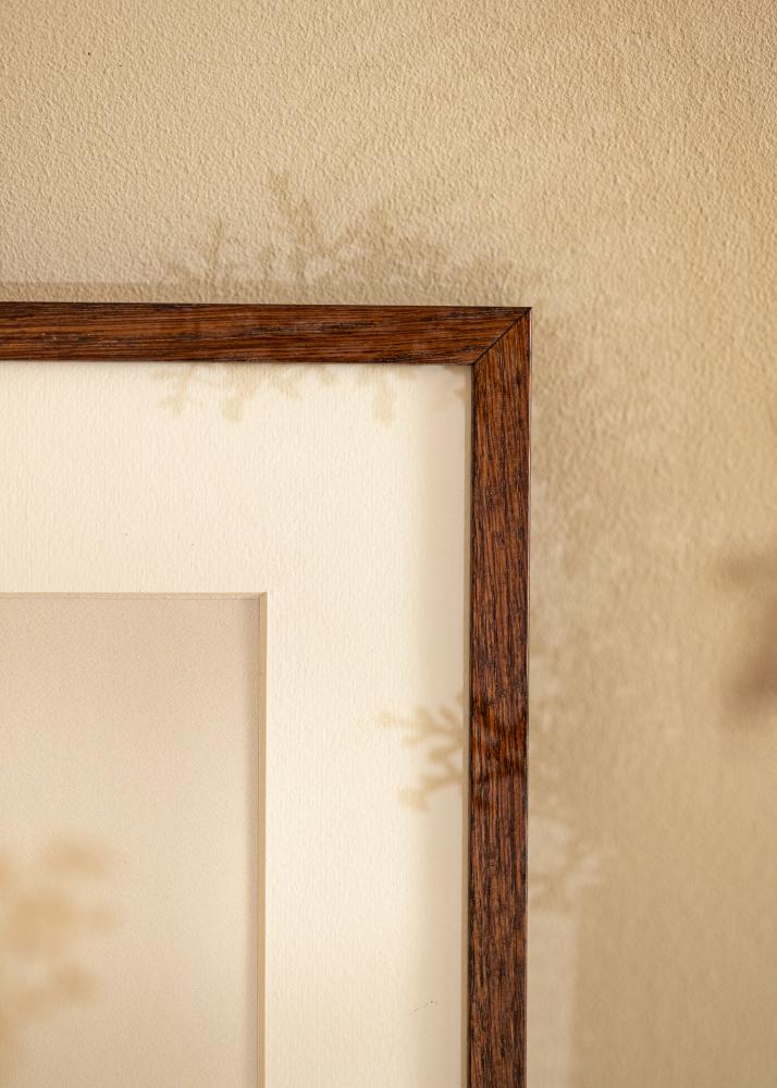 Massive Oak Akrylglas Dark Painted 30x40 cm