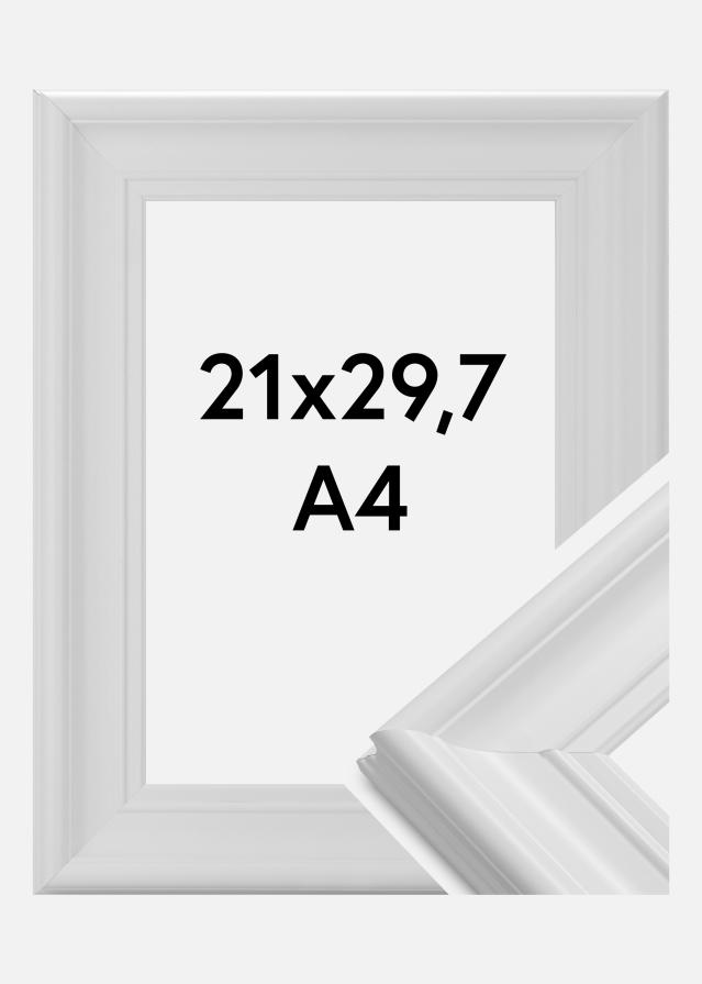Ramme Mora Premium Akrylglas Hvid 21x29,7 cm (A4)