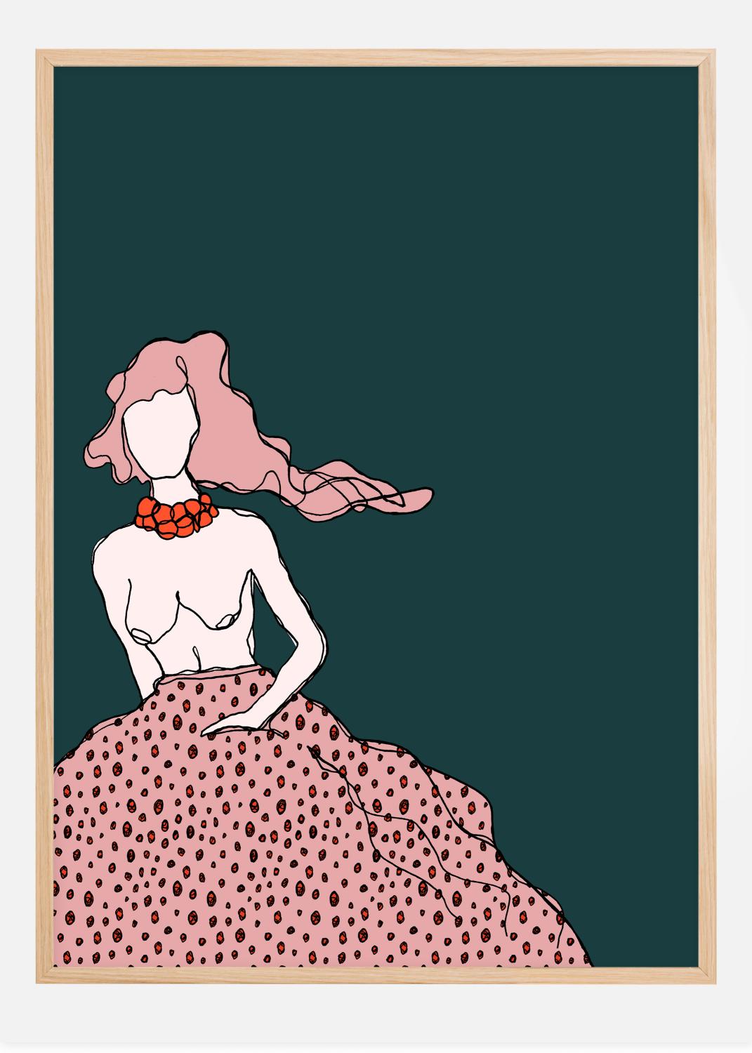 Product Image for She is power Plakat (21x29.7 cm (A4))