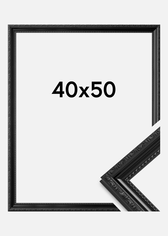 Ramme Abisko Akrylglas Sort 40x50 cm