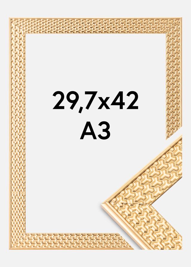 Ramme Grace Akrylglas Guld 29,7x42 cm (A3)