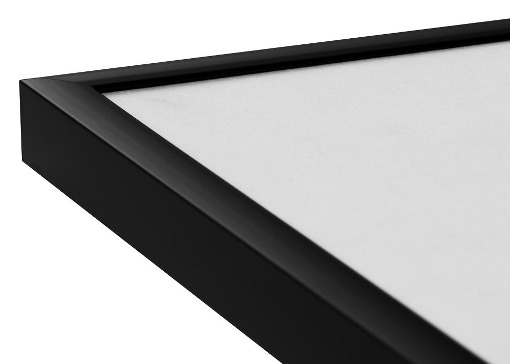 Ramme Expo Mat antirefleksglas Sort 20x20 cm