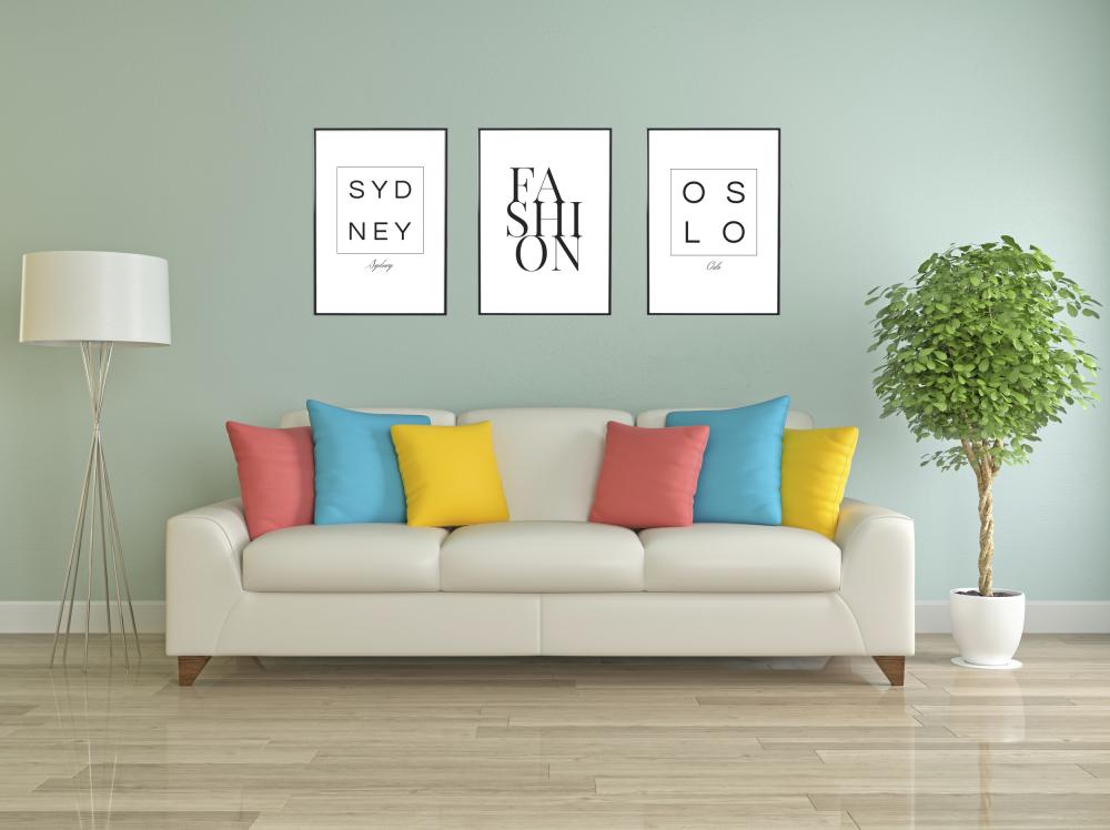 Fashion Grafisk Plakat