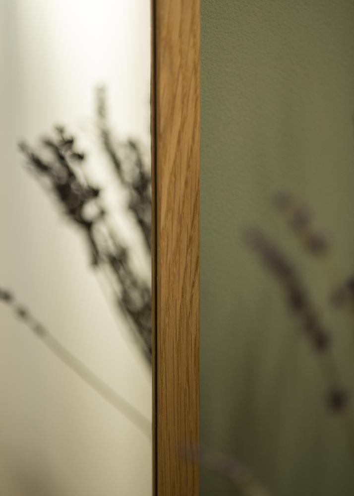 Spejl Solid Oak 73x73 cm