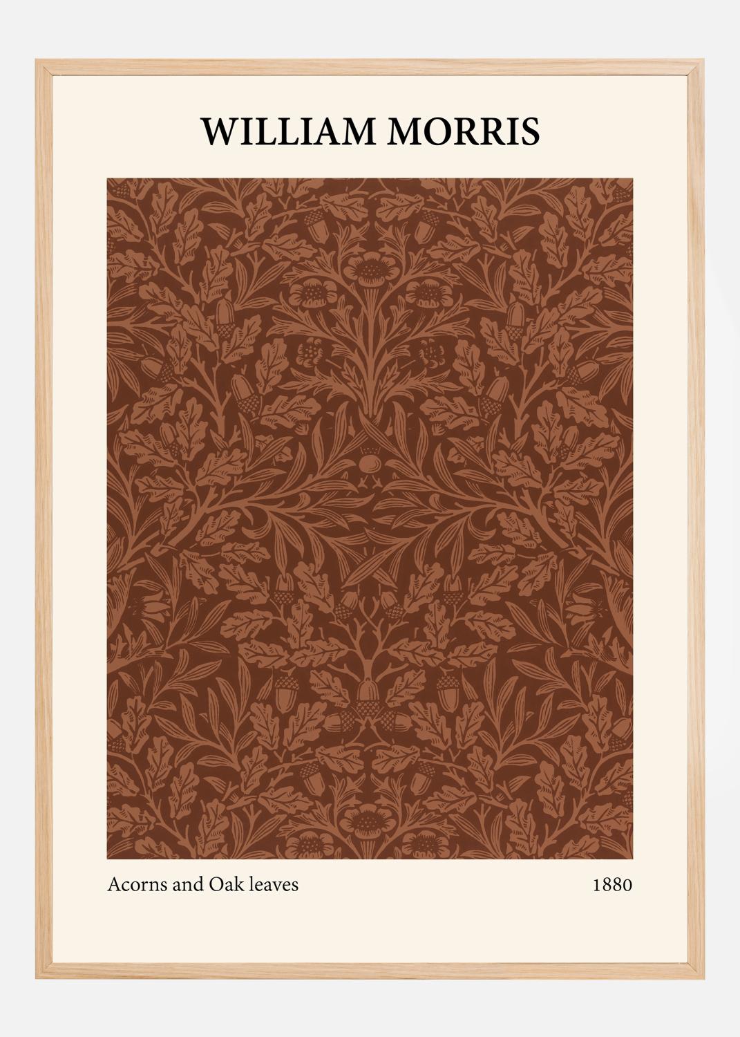 Product Image for William Morris - Acorns and oak leaves Plakat (70x100 cm)