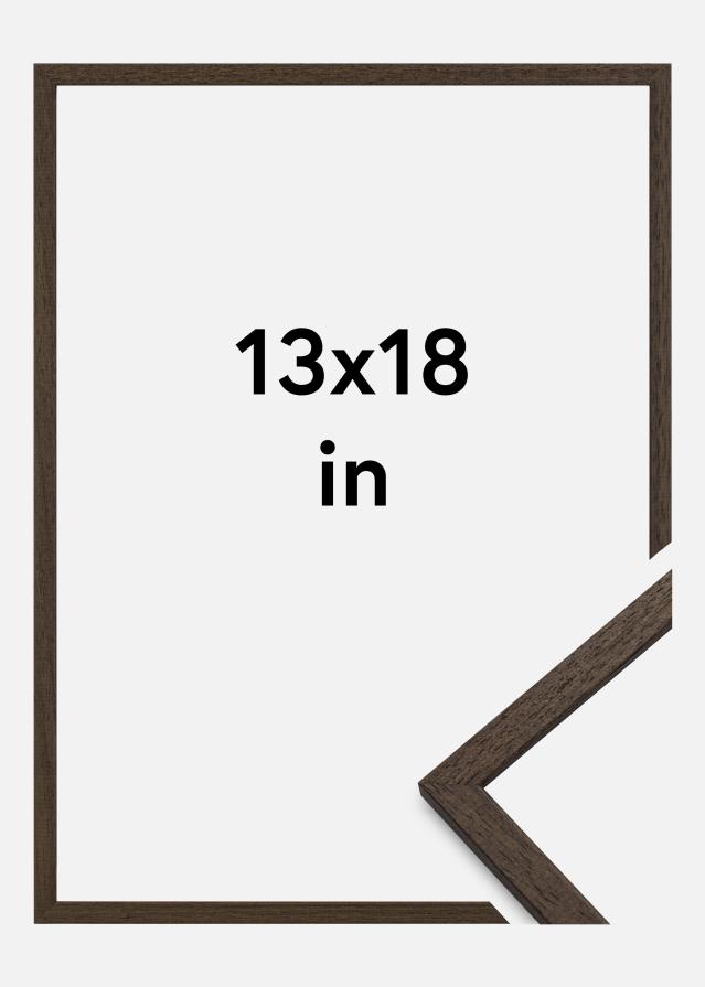 Ramme Edsbyn Akrylglas Valnød 13x18 inches (33,02x45,72 cm)