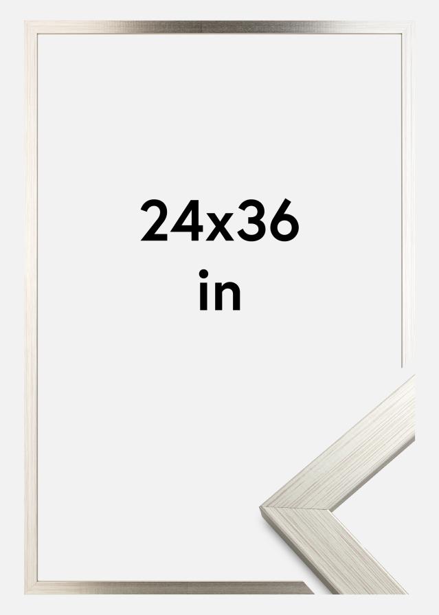 Ramme Silver Wood 24x36 inches (60,94x91,44 cm)