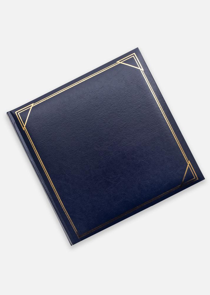 Kvadrat Blå - 30x30 cm (100 Hvide sider / 50 blade)