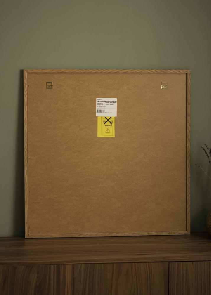 Spejl Solid Oak 73x73 cm