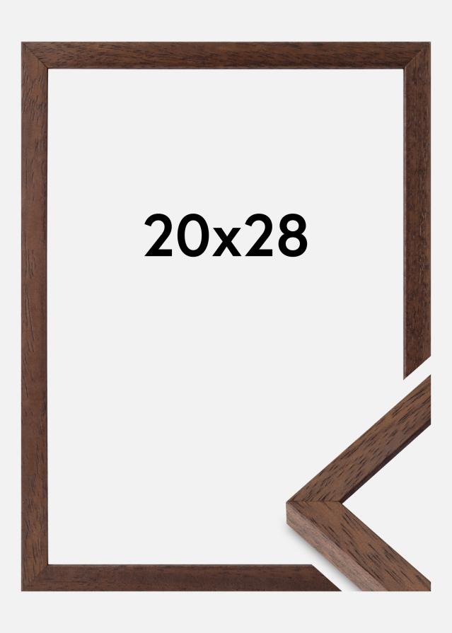 Ramme Ares Akrylglas Teak 20x28 cm